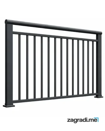Aluminijska ograda Model M2
