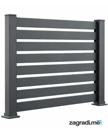 Aluminijska ograda Model 4