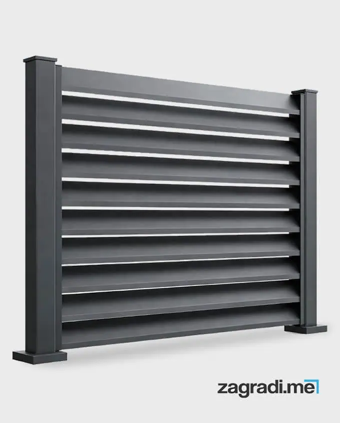 aluminijska-ograda-shop-Mod-M1 Aluminijska ograda Model M1