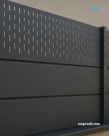 Perforirana čelična ograda zagradi.me