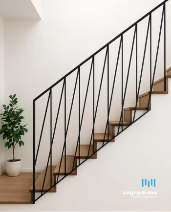 Profilna čelična ograda / Model 1 Zagradi.me