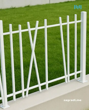 Profilna čelična ograda / Model 3 Zagradi.me