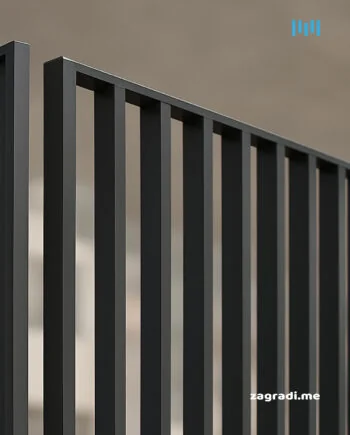 Profilna čelična ograda / Model 5 Zagradi.me