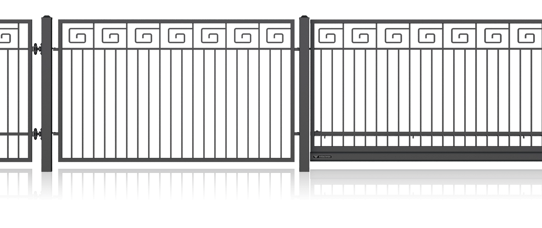 AW.10.52-wide Lux kolekcija - kovane ograde